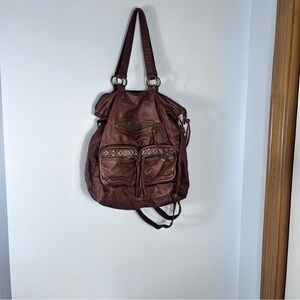 Tote by Office Depot. Cognac EXC